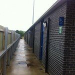 Behind Billy Henderson Stand